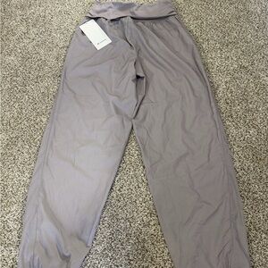 Lululemon Lightweight Foldover-Waist Jogger - Mauve Gray